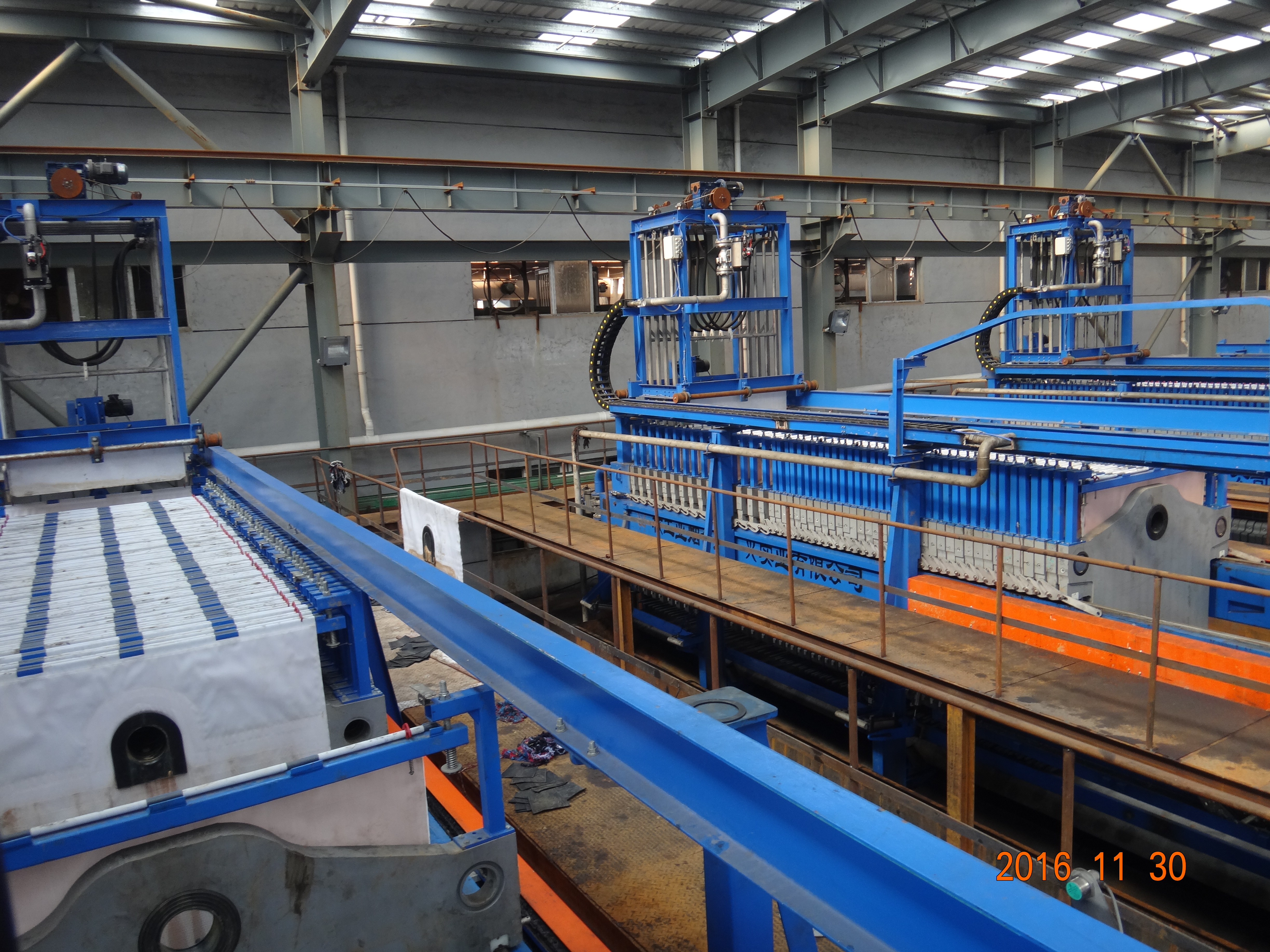 Karakteristik struktural dari filter press