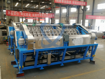 Mesin Perawatan Filter Piring Keramik Air Limbah Filter Cakram Vakum Keramik