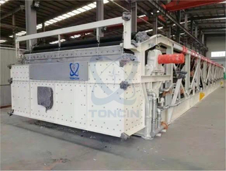 Toncin DU Vacuum Belt Filter Instalasi Pengolahan Air Limbah Kimia