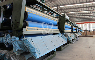 Peras Peralatan Dewatering Peras Kapasitas Besar Dy Belt Filter Press
