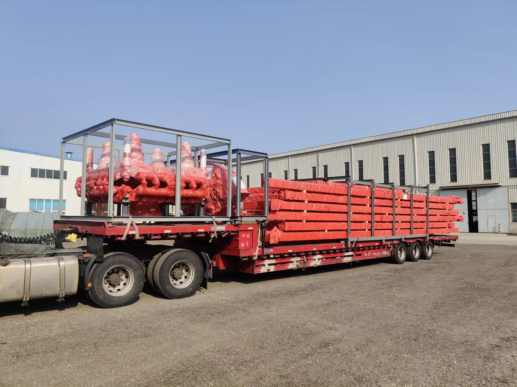 Pengental toncin sudah dikemas dan menunggu pengiriman