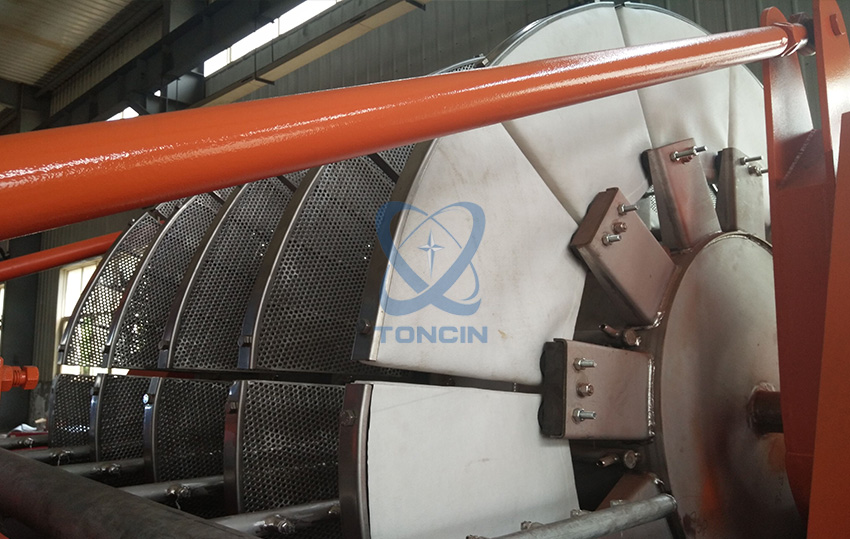 Toncin ZPL Series Filter Cloth Jenis Disc Vacuum Filter