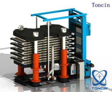China TOWIN TOWER PRESS FILTER untuk pemrosesan emas Press filter vertikal