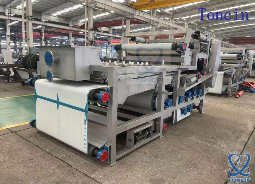 Европейская калийная промышленность: 8 единиц DYZ-3000 Тяжелые ленточные сгустители