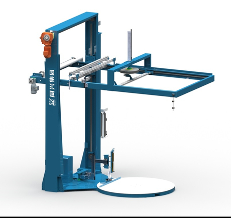 Pembungkus Pallet Otomatis dengan Lembaran Atas