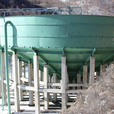 Pengental Peralatan Pengolahan Mineral Penebalan Transmisi Pusat untuk Bijih Emas