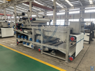 Toncin Belt Filter Press untuk Proses Pelindian Cairan