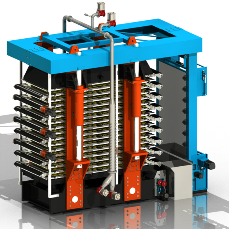 Filter Vertikal HVPF Press untuk Tailing Besi dengan Kualitas Tinggi