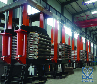 TONCIN HVPF Vertical Automatic Filter Tekan untuk industri baterai lithium