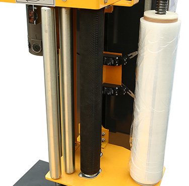 Heavy-Duty Conveyor Automatic Rotary Wrapping Machine Packing Machine (Jenis online, Gunakan untuk Jalur Pengepakan)