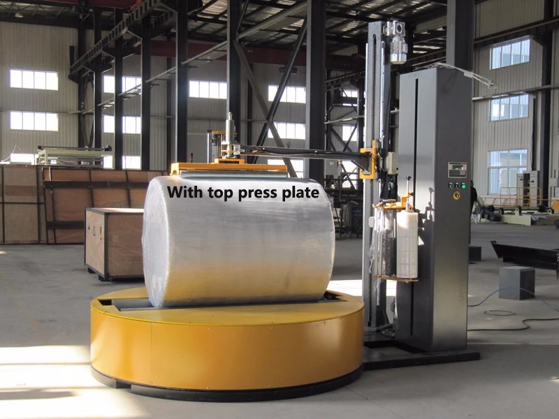 Mesin Pembungkus Film Peregangan silinder Untuk Pabrik Kertas