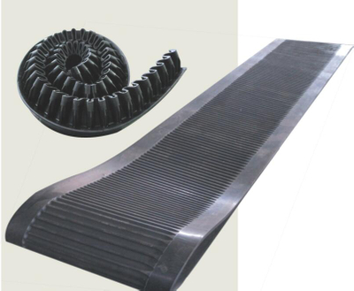 Belt Conveyor Karet Toncin untuk Industri Pemisahan Cairan Dan Padat