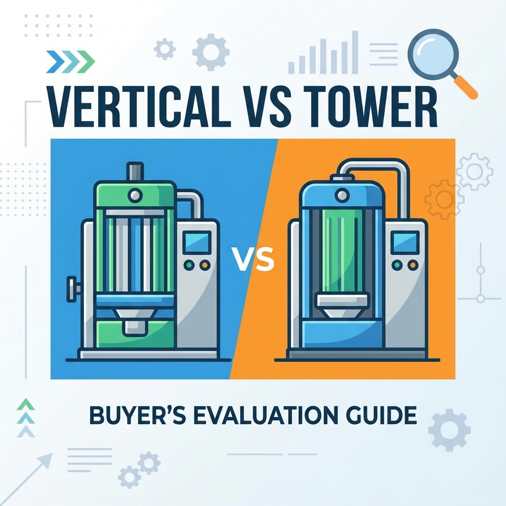 Filter Tekan Vertikal vs Menara.