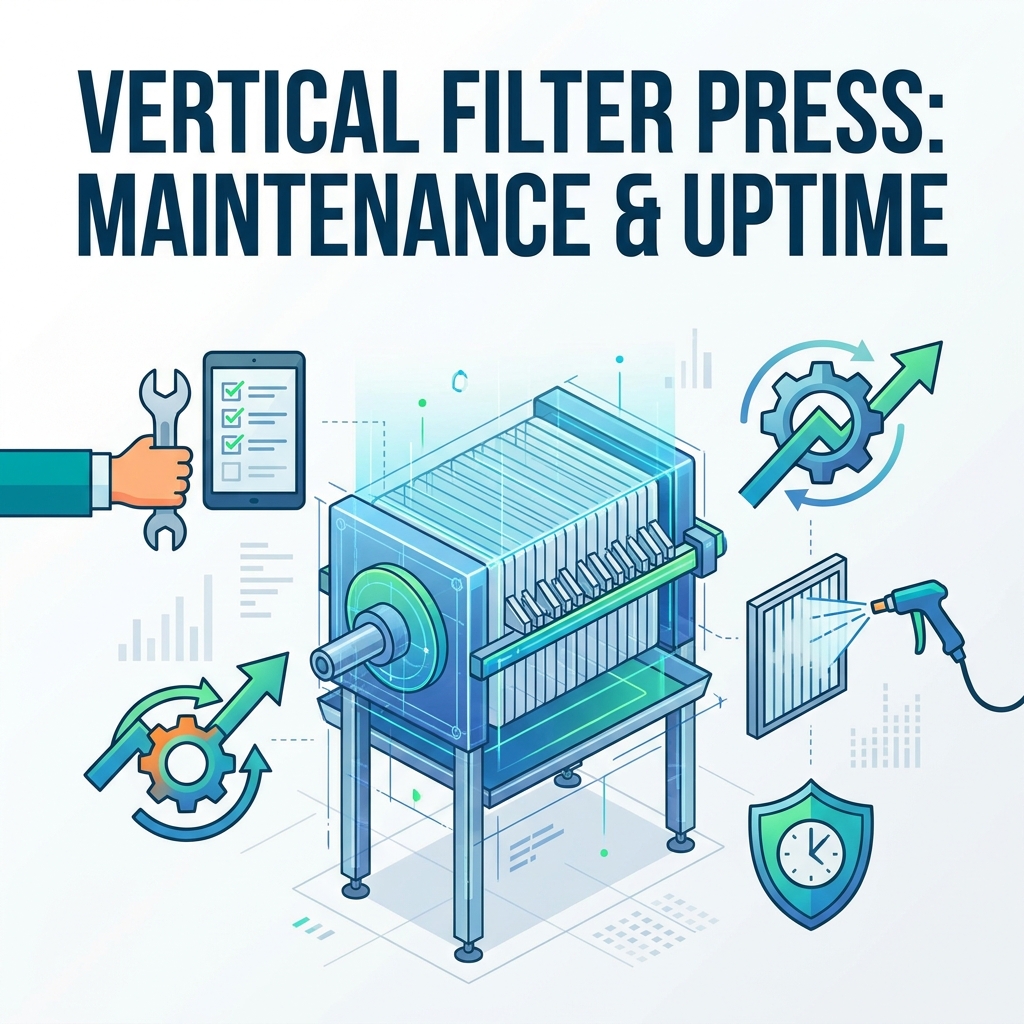 Cara mempertahankan tekanan filter vertikal？